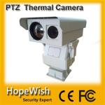 long range PTZ dual vision day/night IR thermal imaging camera