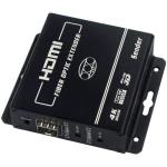4k HDMI fiber converter with bidirectional IR