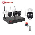 China factory Sinovision wholesale 1080P wireless PIR NVR kit for home security 