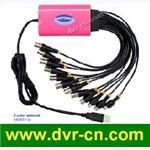 8 chs D1 realtime USB DVR card