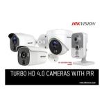 Hikvision Turbo HD 4.0 camera with PIR