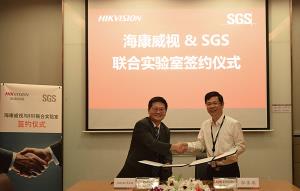 Hikvision and SGS sign memorandum for joint lab collaboration