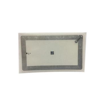 RFID PET Wet Inlay, with Adhesive, Transparent, FM11RF08 (ISO 14443A Compliant), 13.56MHz, R/W
