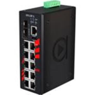 LMP-1202G-SFP(12-Port Industrial Gigabit PoE+ Managed Ethernet Switch)