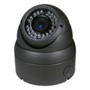 IP66 Vandal proof IR eyeball dome camera with deep base for hiding cable & video balun