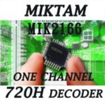 MIKTAM 1 Channel 720H Video Decoders-MIK2166