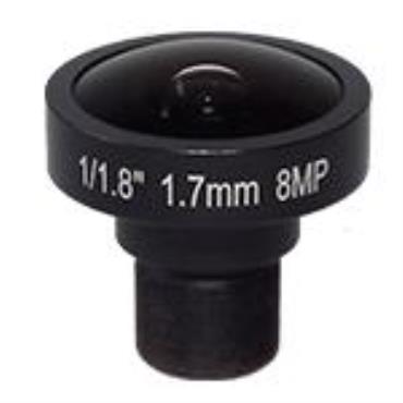 Fisheye 8MP wide angle 1.7 mm 185 degree optical lens