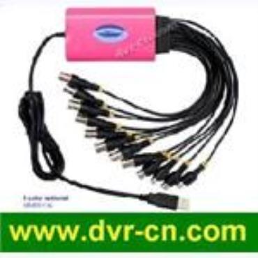 8 chs D1 realtime USB DVR card