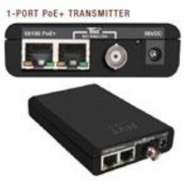 NVT NV-ET1801 TBus Single Port PoE+ Transmitter