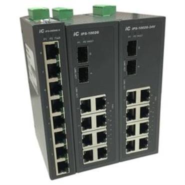 iConnectron Industrial 8-Port Series PoE Switch