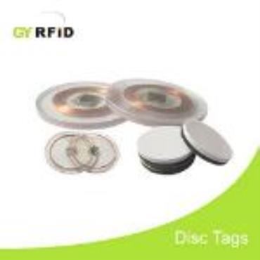 RFID Disc Tag (DIP Series) with hole in center for asset tracking