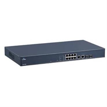 EX17082 Web-Smart 8-port FE PoE (IEEE802.3at) and 2-port combo Gigabit SFP Ethernet Switch