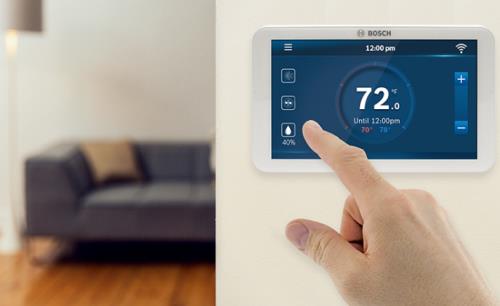 Bosch introduces connected thermostat with full-color touchscreen