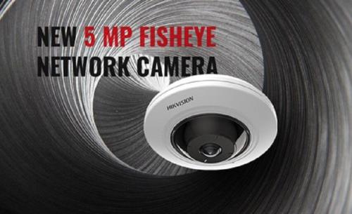 Hikvision releases new 5 MP network fisheye camera
