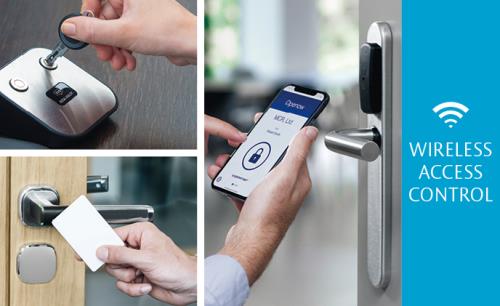 Access control options? Wireless doesn't tie you down