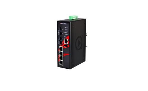Antaira Technologies 6-port industrial managed switches