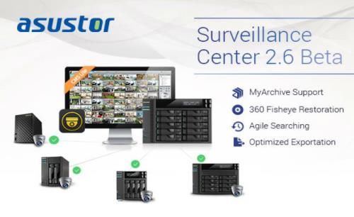 ASUSTOR launches Surveillance Center 2.6 Beta