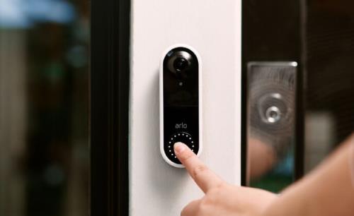 Arlo’s first video doorbell integrates HD live video and two-way audio