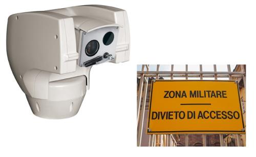 Videotec's Ulisse Compact Thermal, protector of military base in Italy