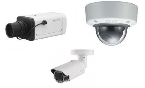 New Sony high sensitivity network cameras with Exmor R CMOS sensors