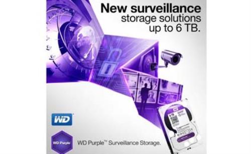 WD expands surveillance-class hard drive line
