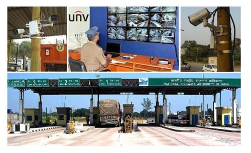 Uniview products are efficiently protecting 231 toll stations in India