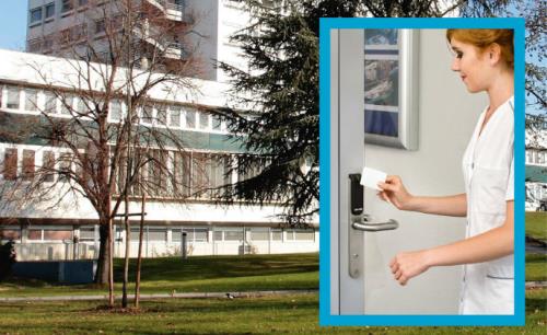 Aperio wireless access control cuts theft from Grenoble university hospital