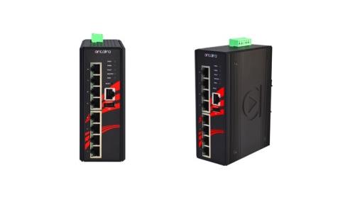 Antaira launches 8-port industrial PoE+ Gigabit managed switches