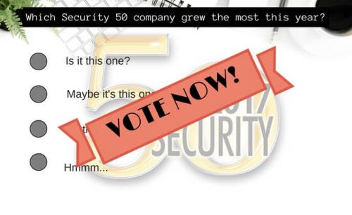 [poll] Security 50 2017 - who's the fastest growing company this year