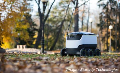 Autonomous robots to improve the final leg of delivery 