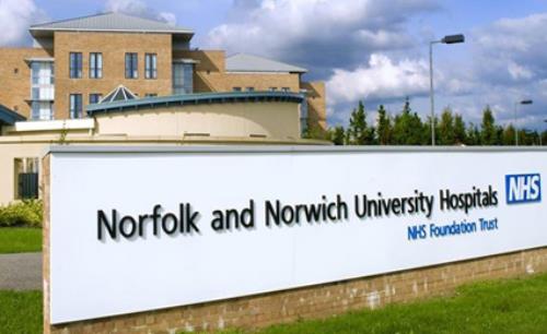 TDSi guards the gate of Norfolk and Norwich Uni Hospital