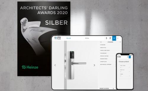 ARCHITECTS' DARLING AWARD for MyLock online configurator from SALTO