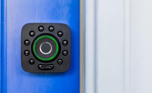 Touchless entry with Ultraloq U-Bolt Pro smart lock (available worldwide)