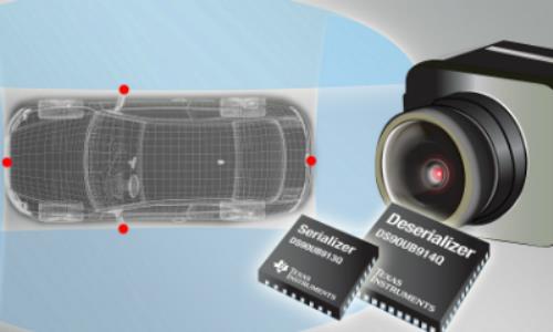 TI FPD-Link III Chipset Streamlines Video and Data Interface for Megapixel Driver Assist Cameras