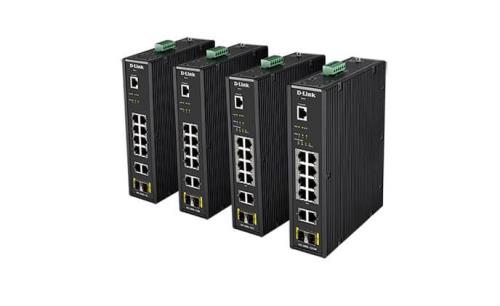 D-Link introduces new industrial Ethernet switches