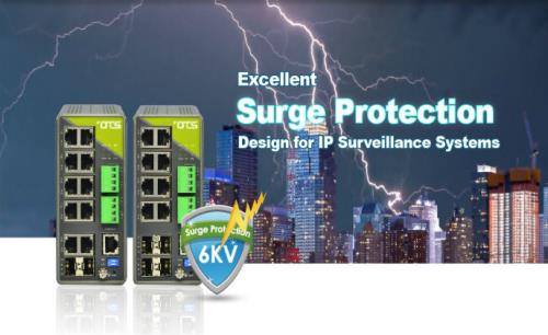 OT Systems provides surge protection for IP surveillance systems