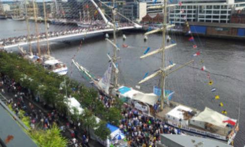 Samsung Techwin and Wired-Up cruise to success at Dublin festival
