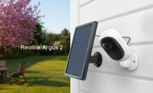 Reolink launches Argus 2 camera and solar panel for power