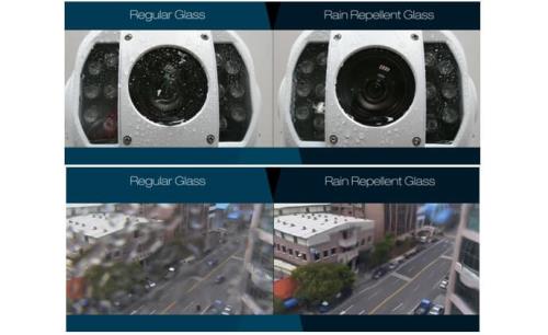 LILIN introduces new cameras with rain repellent glass technology