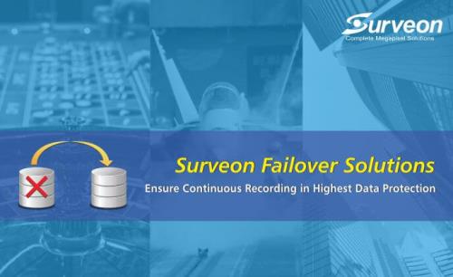 Surveon failover solutions: continuous recording with highest protection