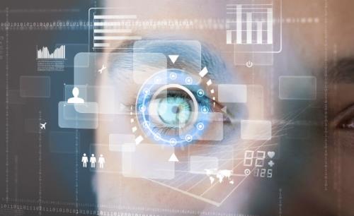 Eyelock iris recognition technology works from 60 cm away