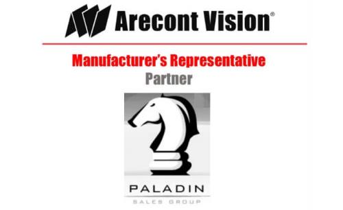 Arecont Vision names Paladin Sales Group as manufacturer's representatives