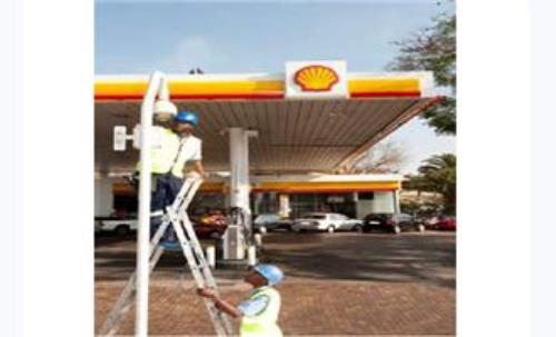 Megapixel Cameras Provide Panoramic Coverage for Gas Station in South Africa
