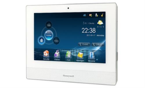 Honeywell IS-4500 IP video door phone integrated with smart home products 