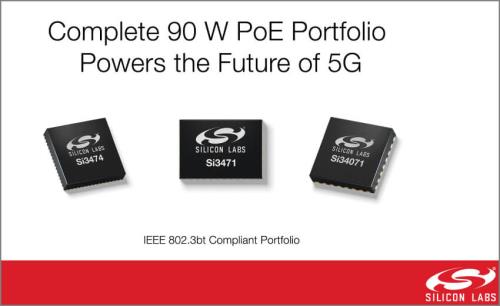 Silicon Labs powers the future of 5G small cells with complete PoE portfolio