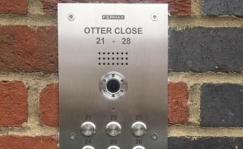 Otter Close residential complex in London installs Fermax video monitor