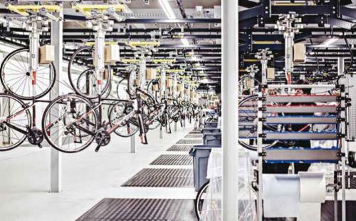 Bike manufacturer protects its new logistics center with Axis network cameras