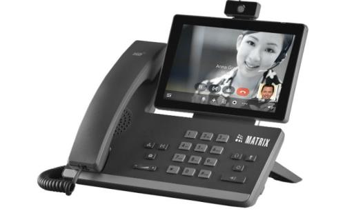 Matrix launches its first ever video IP desk phone