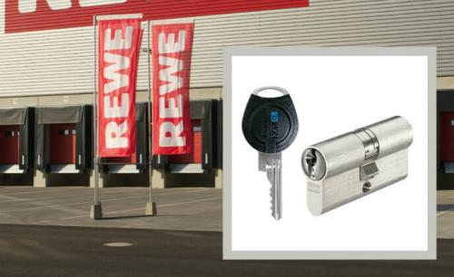 ASSA ABLOY CLIQ locking system protects REWE's new logistics center in Germany