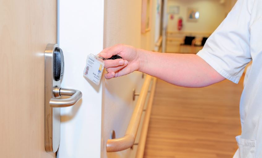 Nedap modern access control for the Protestant hospital